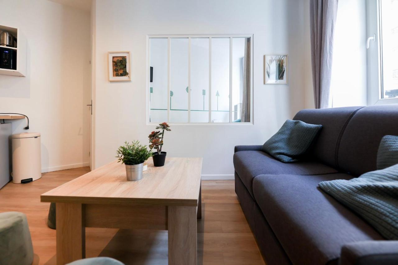 Green Apartment Near Montmartre And Opera Paris Eksteriør bilde