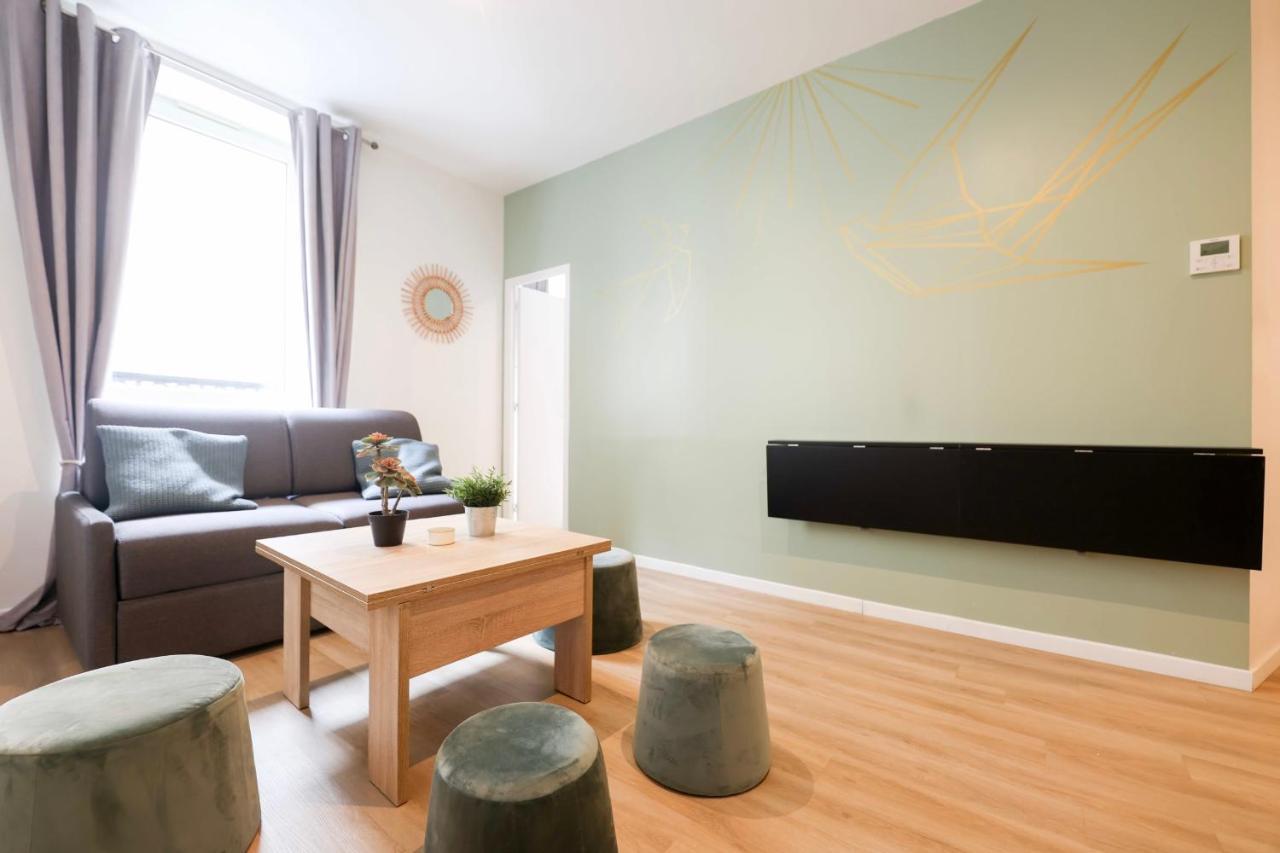 Green Apartment Near Montmartre And Opera Paris Eksteriør bilde