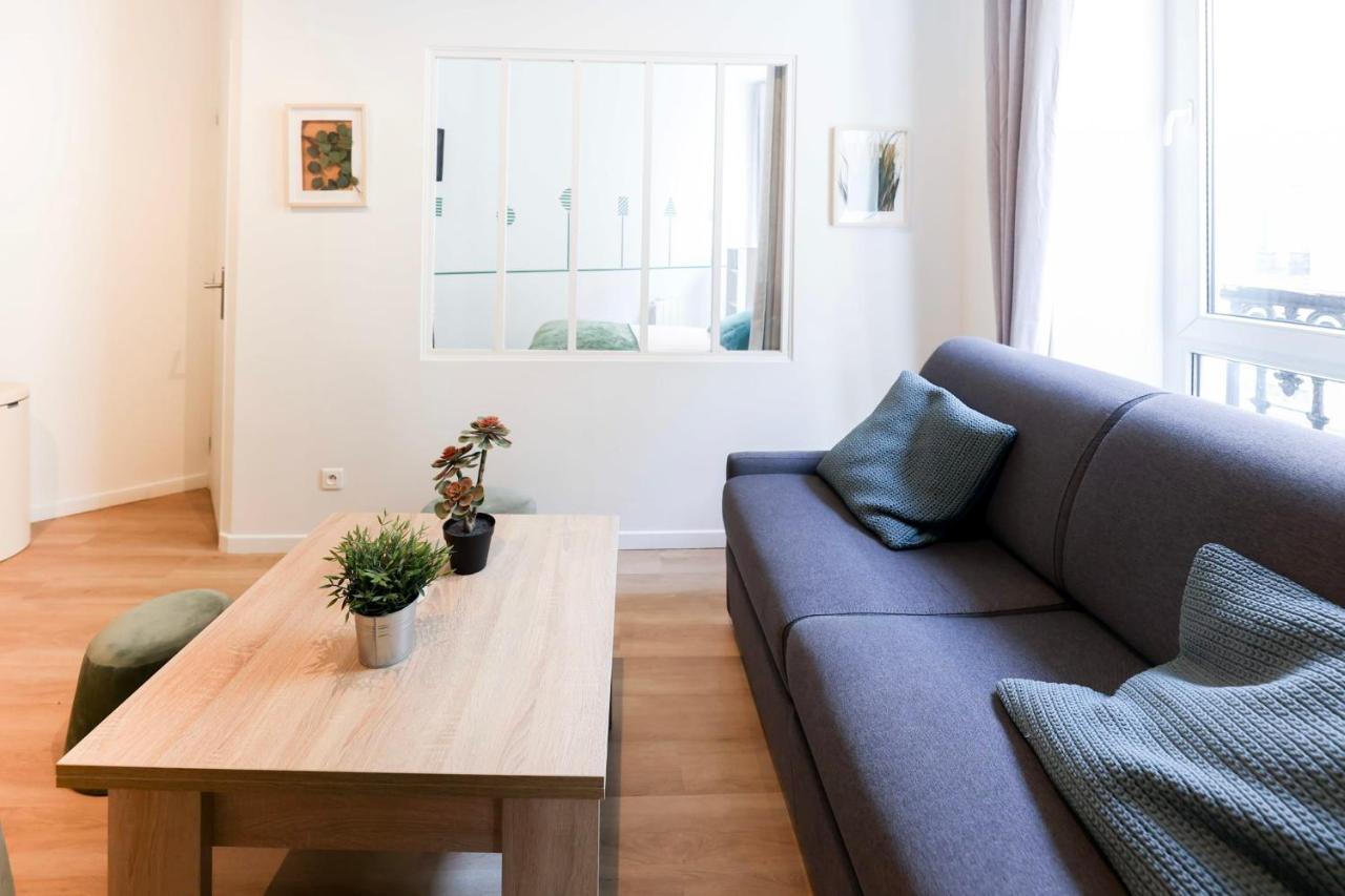 Green Apartment Near Montmartre And Opera Paris Eksteriør bilde