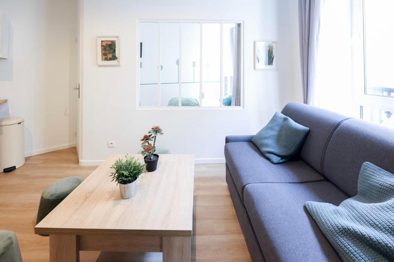 Green Apartment Near Montmartre And Opera Paris Eksteriør bilde