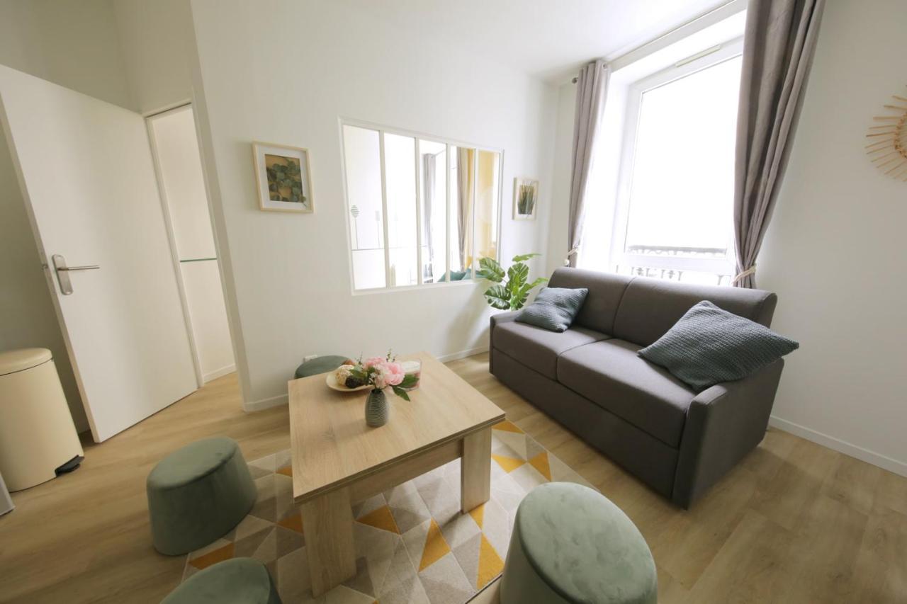 Green Apartment Near Montmartre And Opera Paris Eksteriør bilde