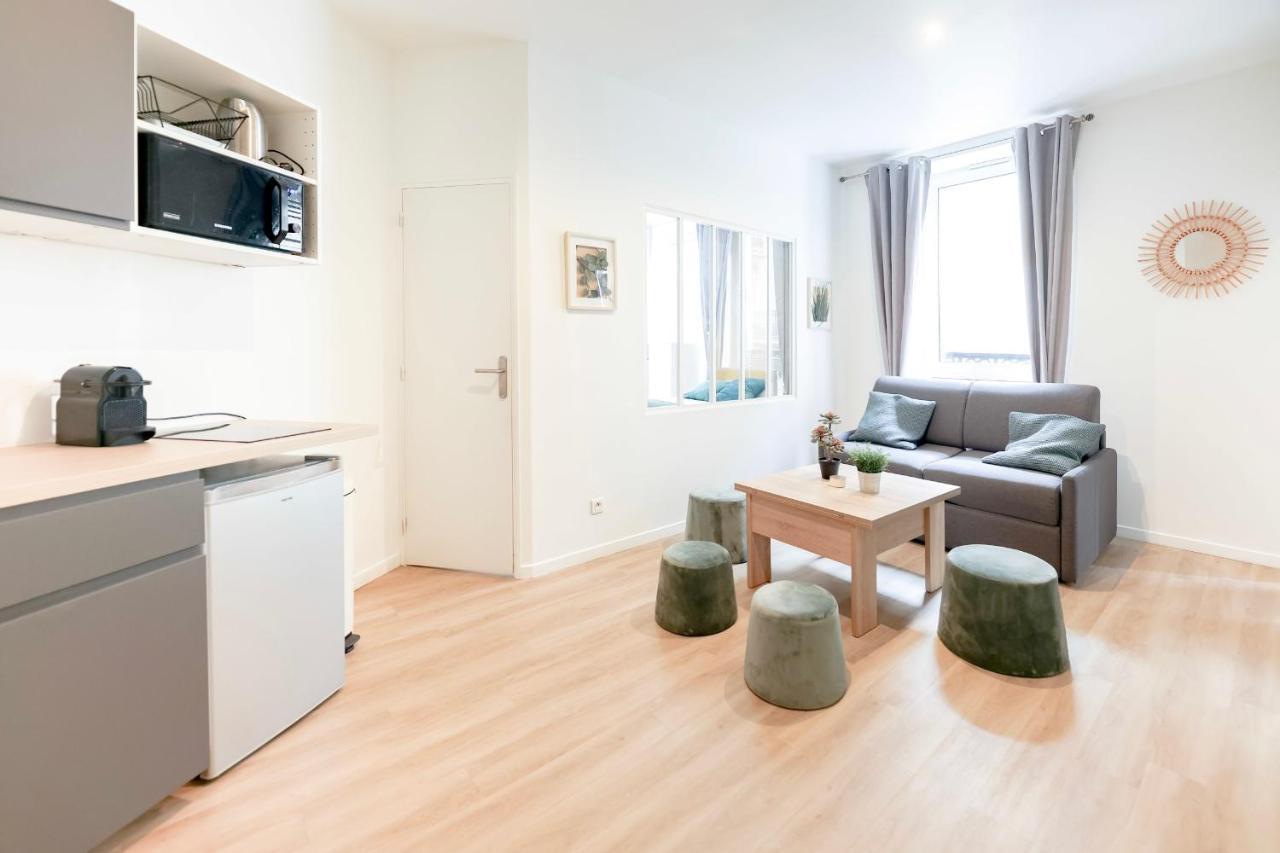 Green Apartment Near Montmartre And Opera Paris Eksteriør bilde