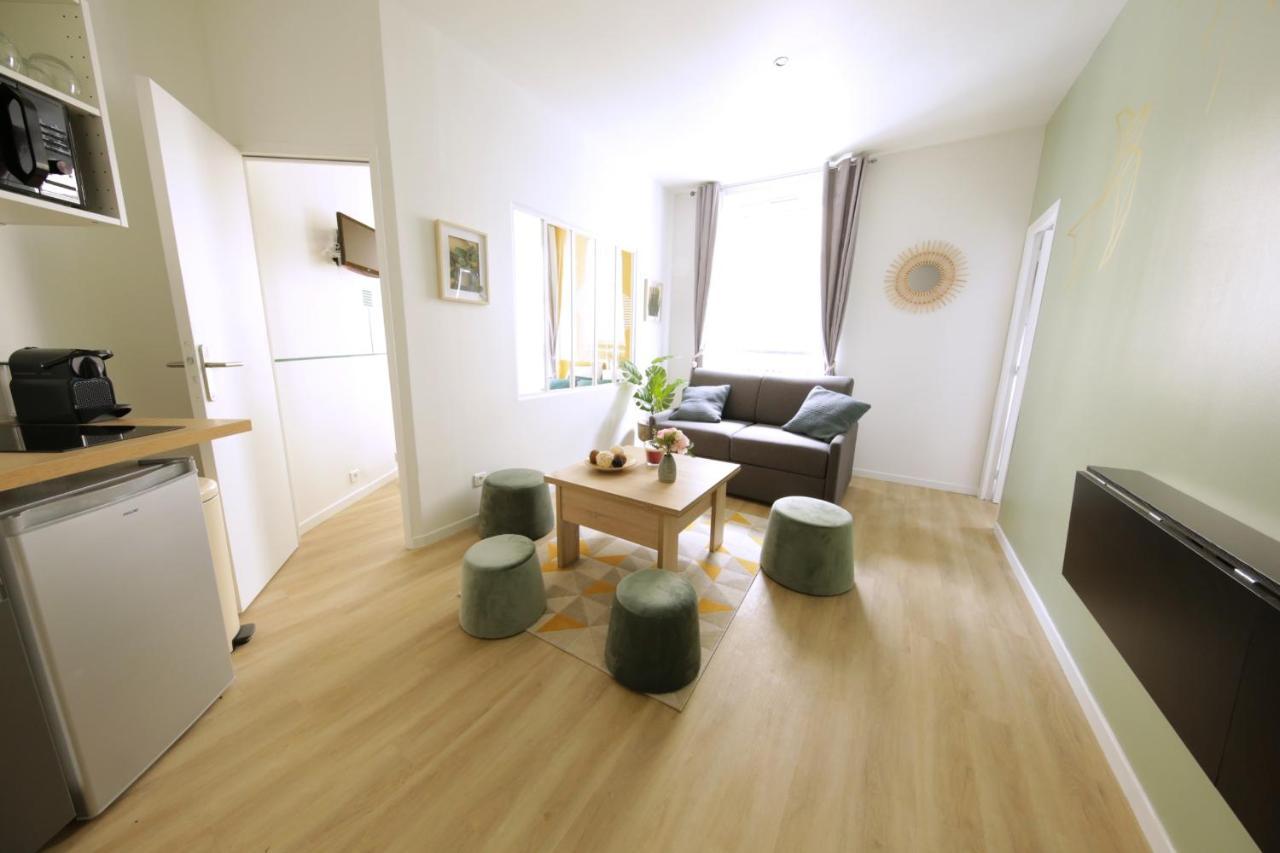 Green Apartment Near Montmartre And Opera Paris Eksteriør bilde
